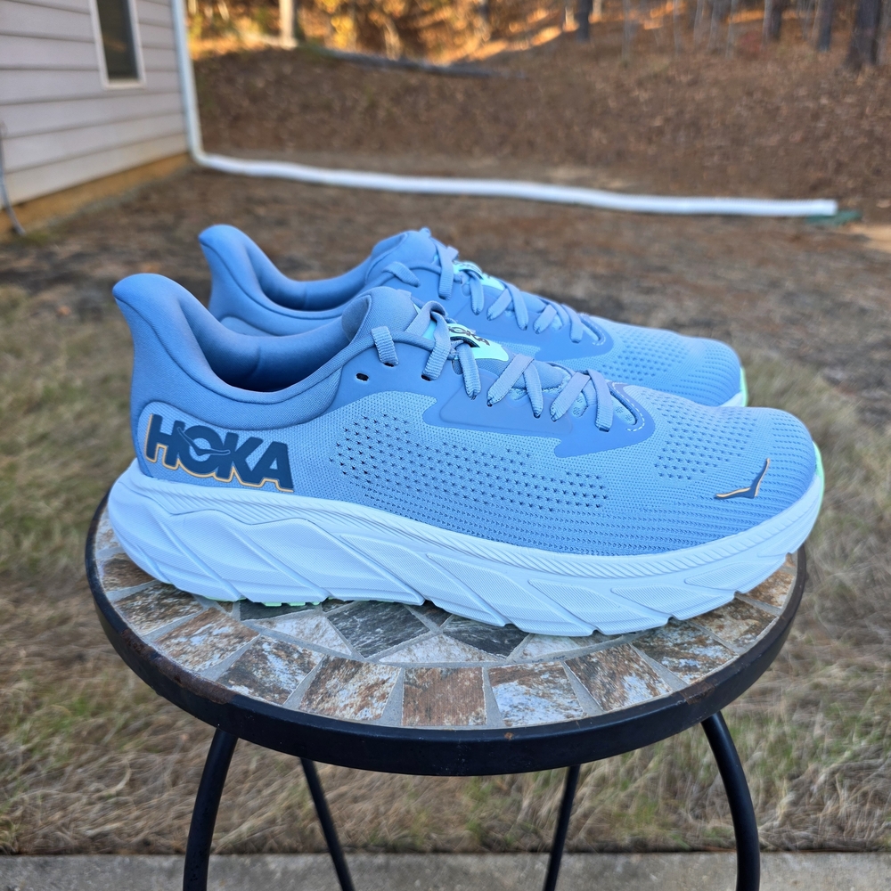 Hoka Arahi 7 1147850 SSK Shadow/Dusk Running Shoes Sneakers Mens Sz 10 D Worn 1x